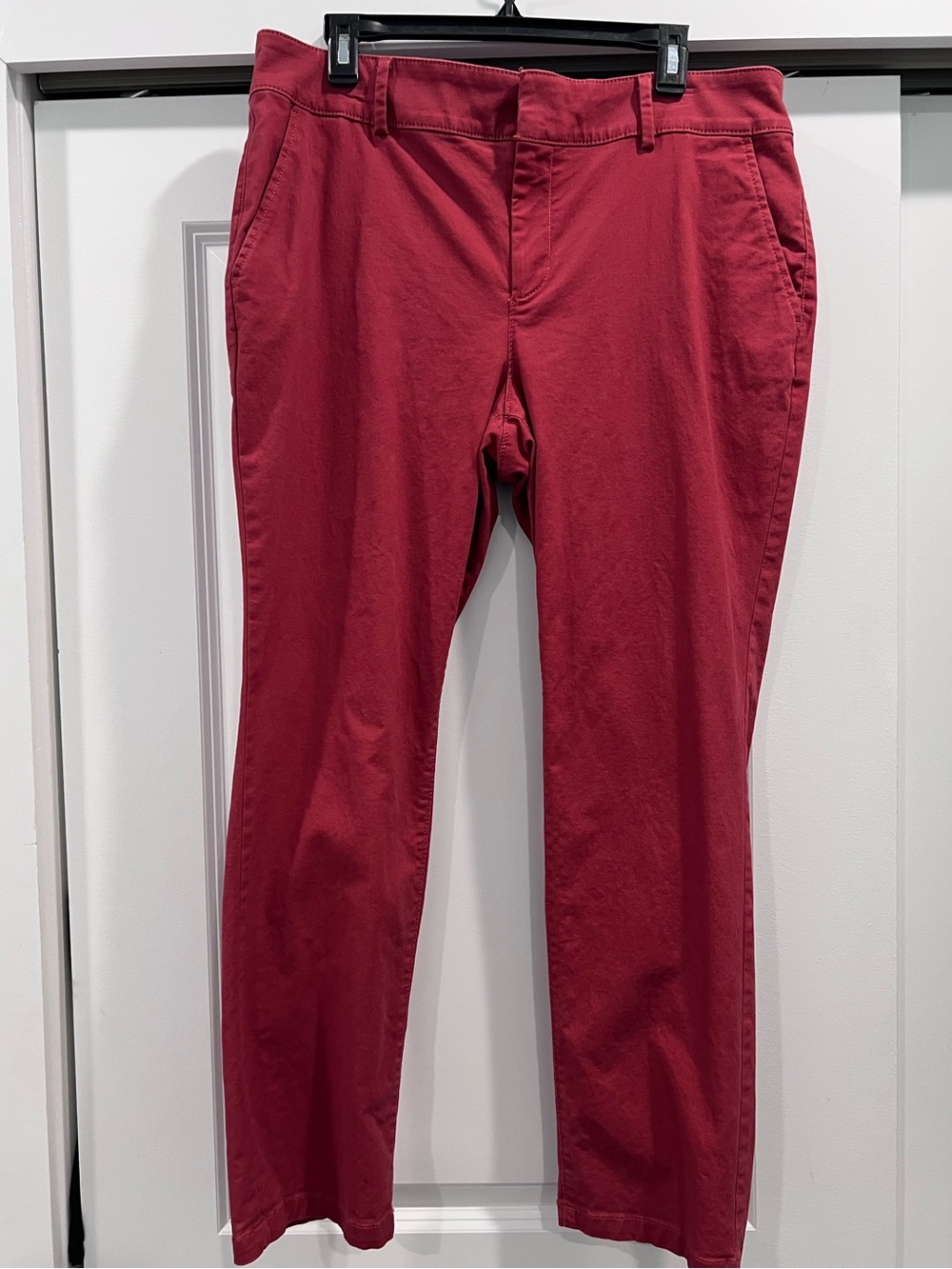 J Crew Red Chinos Size 14
